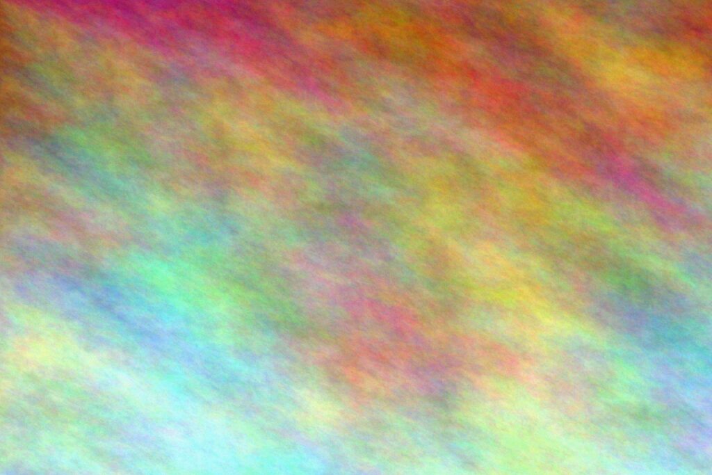 Abstrakte Farbstudie Nr. 134 mit fließenden Farbverläufen