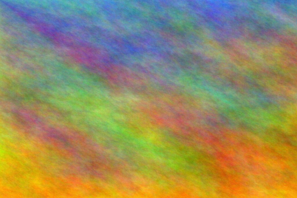 Abstrakte Farbstudie Nr. 136 mit fließenden Farbverläufen